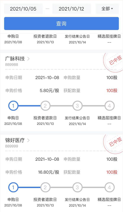 新股中签结果最新公布与解析